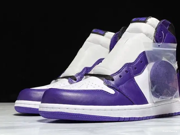 Kicktheory Jordan Air Purple Court 555088-500 OG High 1 0624